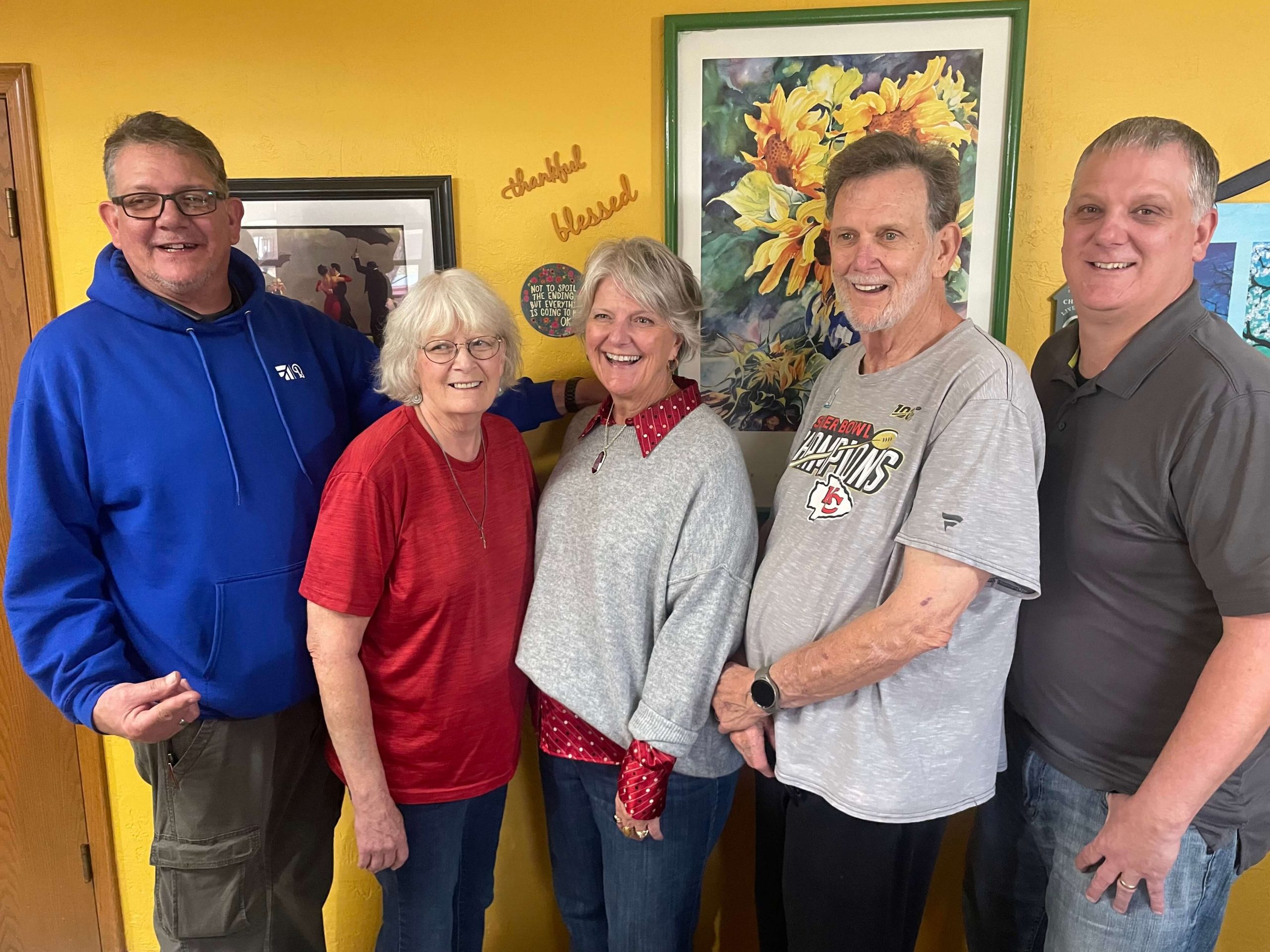Embracing newly found family